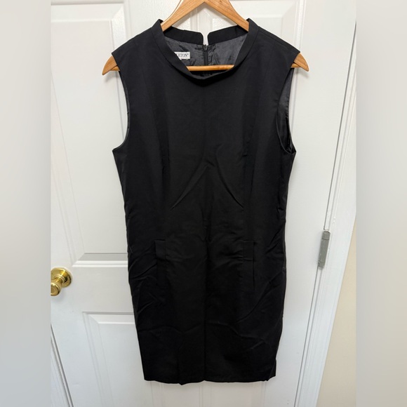 Women’s Vintage Pendleton navy Sheath Dress Business Office Size 8 (ish) - Picture 1 of 8